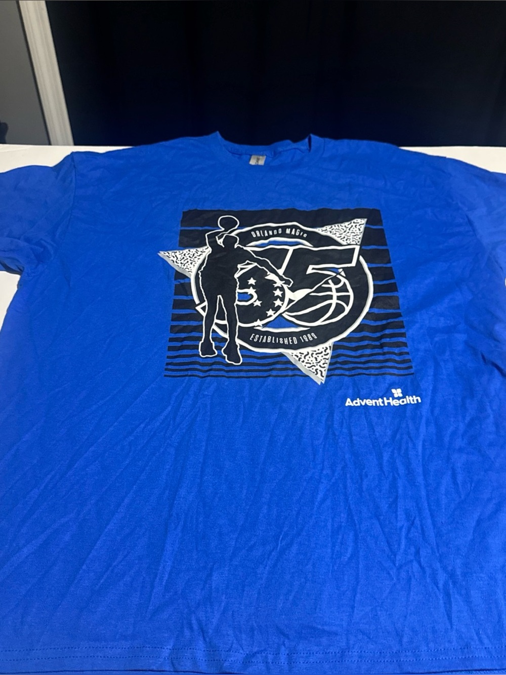 Xl Orlando Magic 35 Year Shirt By Advent Healty
